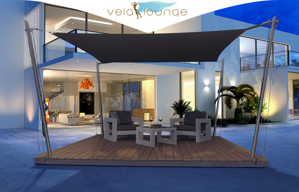 Vela Lounge - Sonnensegel Set